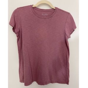 Marine Layer Swing Tee in Dusty Rose